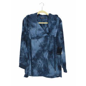 Bagatella NWT Large Drape Jacket Women's Blue